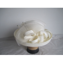 Women's Poly Braid Fashion Wedding Dress Hats